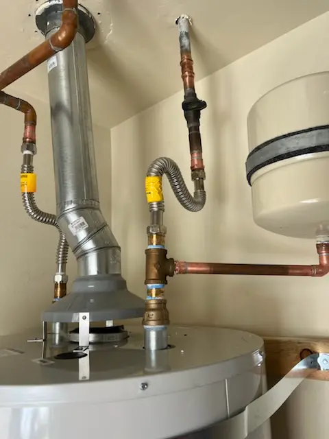 Water heater installation and plumbing repair in Seekonk
